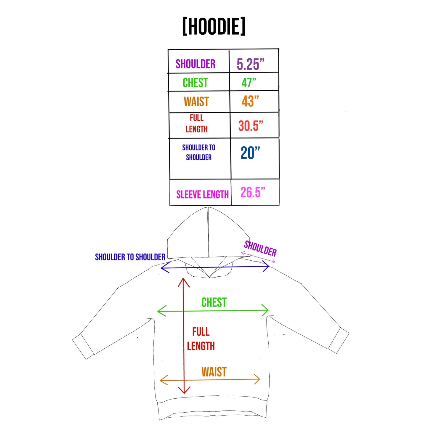 Multi-Color Patchwork Hoodie