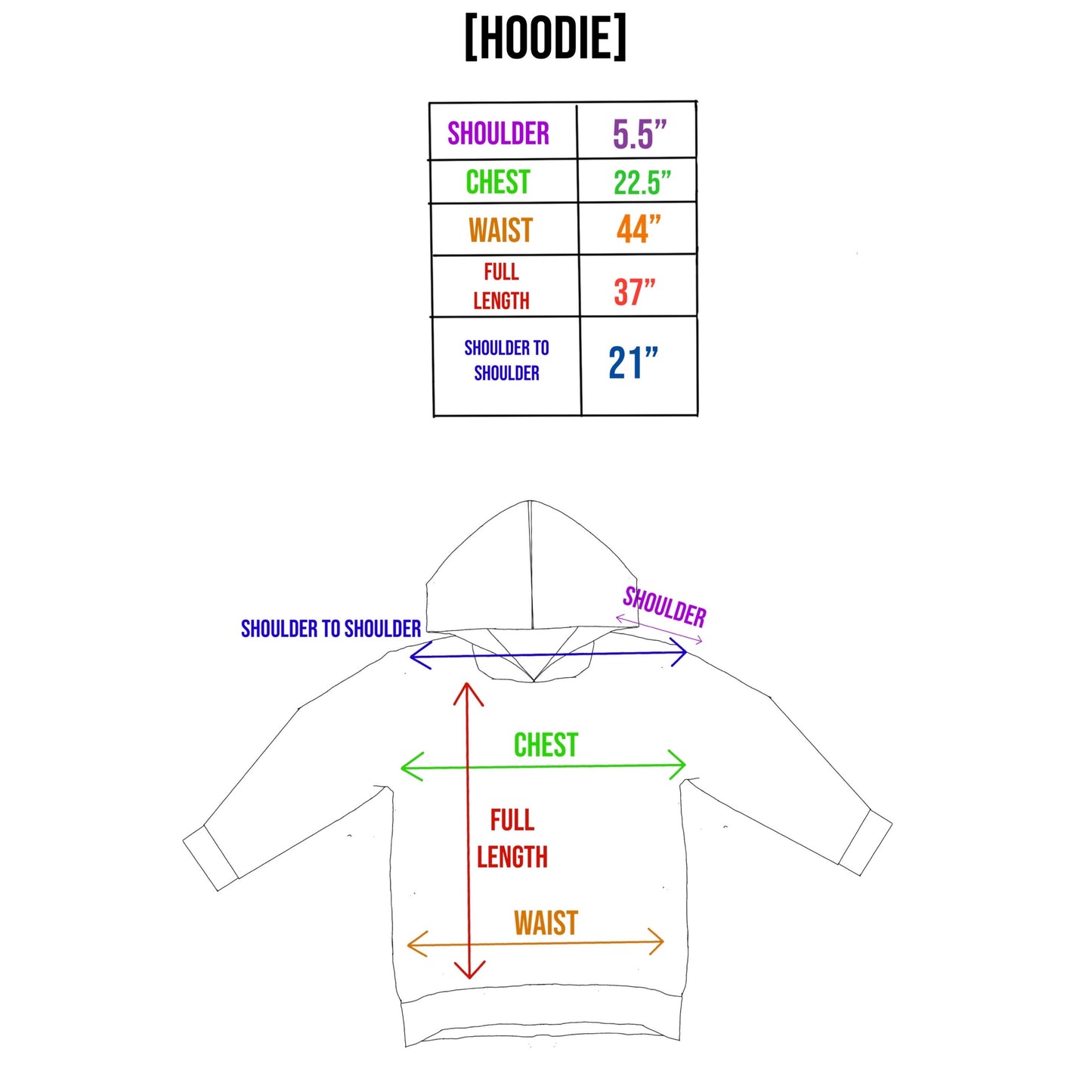 Manishoulder Patchwork Hoodie